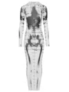 Jean Paul Gaultier Squeletor Maxi Dress