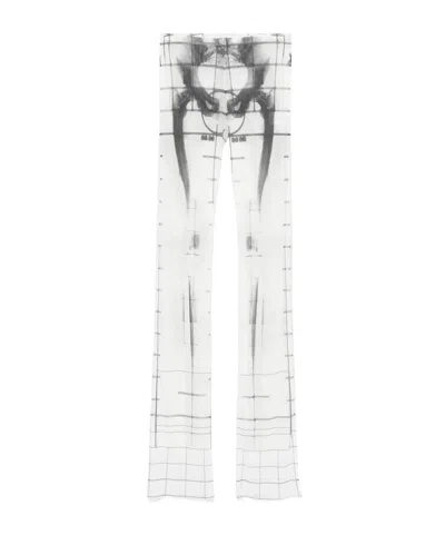 JEAN PAUL GAULTIER SQUELETOR-PRINT TROUSERS