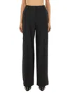 Jean Paul Gaultier Straight-leg Pants With Stirrup Design In Black