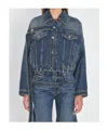 Jean Paul Gaultier Strap Jacket In Denim