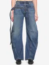 Jean Paul Gaultier Denim Strap Jeans