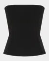 Jean Paul Gaultier Strapless Corset In Black