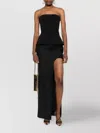 Jean Paul Gaultier Strapless Top Featuring Peplum Hem