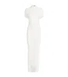 Jean Paul Gaultier Stretch-jersey Fringed Maxi Dress