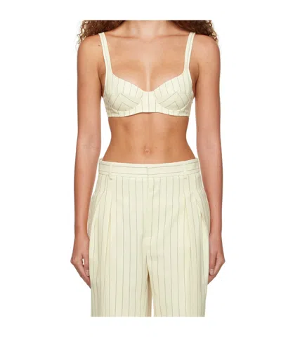 Jean Paul Gaultier Stripe-print Bra
