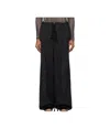Jean Paul Gaultier Striped Casual Pants In Black