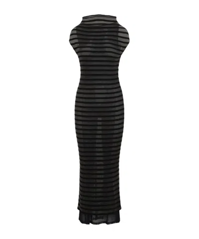 JEAN PAUL GAULTIER STRIPED DRESS