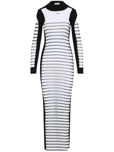 JEAN PAUL GAULTIER STRIPED DRESS