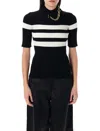 Jean Paul Gaultier The Viscose Knitted Short Sleeves Pullover