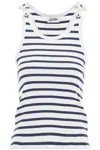 JEAN PAUL GAULTIER STRIPED SAILOR TANK TOP