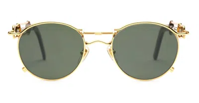 Jean Paul Gaultier Sunglasses In Gold