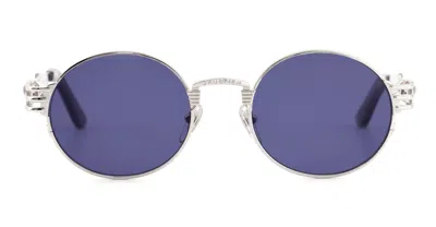 Jean Paul Gaultier Sunglasses In Silver