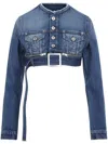 Jean Paul Gaultier Super Cropped Denim Jacket Clothing