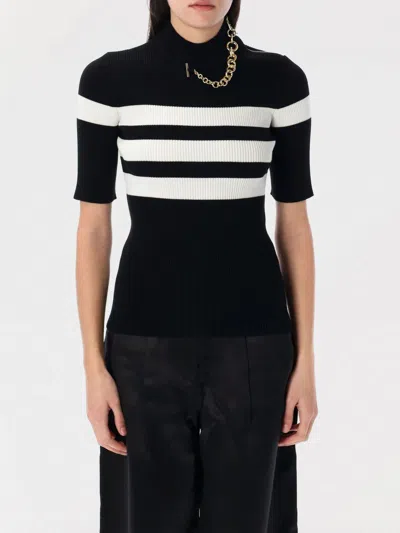 JEAN PAUL GAULTIER SWEATER JEAN PAUL GAULTIER WOMAN COLOR BLACK,G96478002