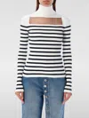 Jean Paul Gaultier The Knit Marinière Sweater In White
