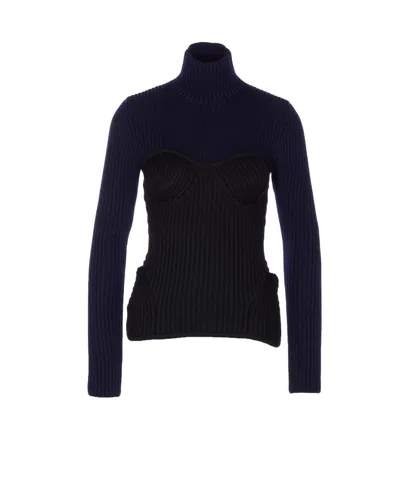 Jean Paul Gaultier Sweaters In Blue