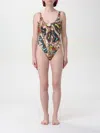 Jean Paul Gaultier Papillon One Piece Swimsuit In Multicolor