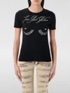 Jean Paul Gaultier Cotton Asymetric T-shirt Printed ''tattoo"