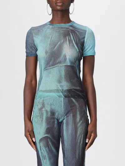 Jean Paul Gaultier T-shirt  Woman Color Blue