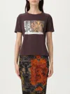 Jean Paul Gaultier T-shirt  Donna Colore Marrone In Brown