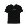Jean Paul Gaultier Women Stretch Cotton T-shirt In Black