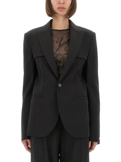 Jean Paul Gaultier Tailored Jacket In Black