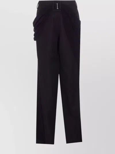 Jean Paul Gaultier Tailored Trousers Draped Detail