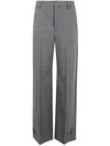 Jean Paul Gaultier Tailoring Trouser With Hem Buttoning Detail Clothing In Green