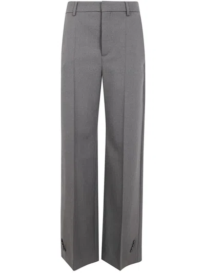Jean Paul Gaultier Tailoring Trouser With Hem Buttoning Detail Clothing In Green