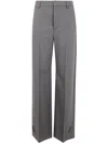 Jean Paul Gaultier Tailoring Trouser With Hem Buttoning Detail Clothing In Gray
