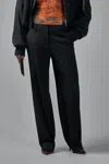Jean Paul Gaultier Tailoring Undershoe Strap Pants In Animal Print