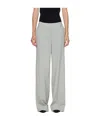 Jean Paul Gaultier Tailoring Undershoe Straps Pants In Gray