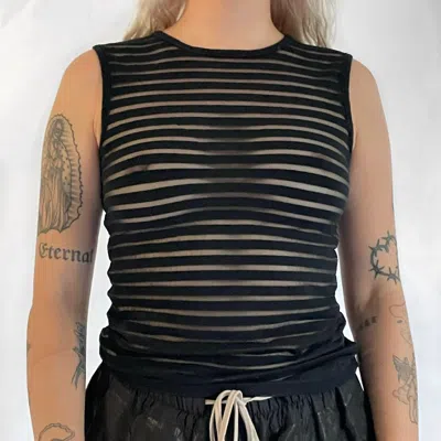Pre-owned Jean Paul Gaultier Tank In Black