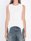 Jean Paul Gaultier Women Tank Top With Lingerie Garter