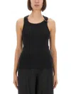 Jean Paul Gaultier Tank Top With Piercing