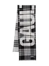 Jean Paul Gaultier Logo-jacquard Scarf