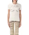 Jean Paul Gaultier Off-white 'the Tattoo Poem' T-shirt In White