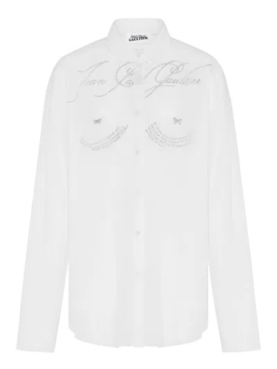 JEAN PAUL GAULTIER JEAN PAUL GAULTIER TATTOO POEM SHIRT