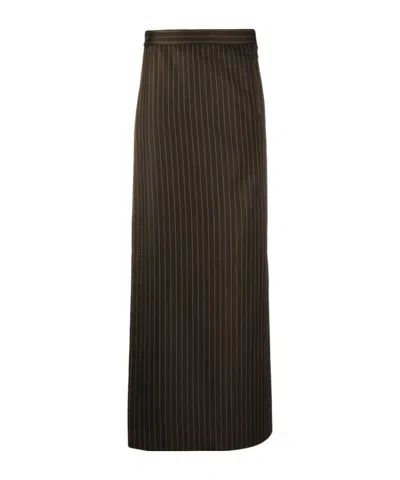JEAN PAUL GAULTIER TATTOO TAILORED TROUSER-SKIRT