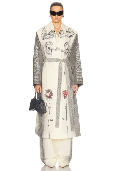 JEAN PAUL GAULTIER TATTOO TRENCH COAT