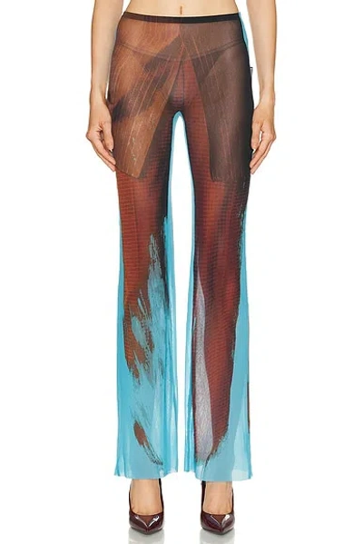 Jean Paul Gaultier Tennis Costume Pant In Brown
