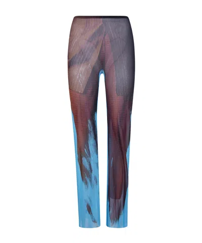 JEAN PAUL GAULTIER TENNIS ELASTICATED-WAIST TROUSERS