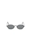 Jean Paul Gaultier The Black 55-3175 Round-frame Sunglasses In Gray