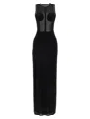 Jean Paul Gaultier 'the Black Conical' Dress In Black
