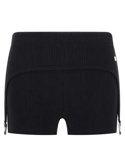 JEAN PAUL GAULTIER THE BLACK GARTER SHORTS