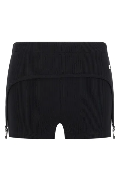 Jean Paul Gaultier 'the Black Garter' Shorts