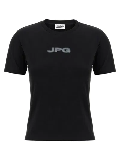 JEAN PAUL GAULTIER JEAN PAUL GAULTIER 'THE BLACK JPG BABY TEE' T-SHIRT