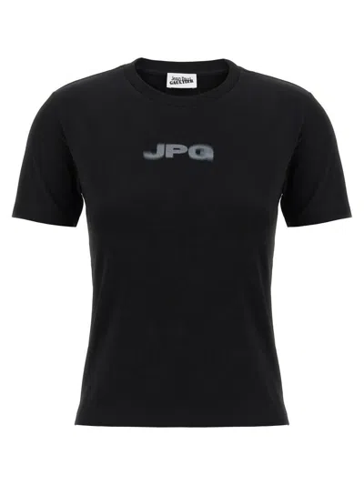 Jean Paul Gaultier 'the Black Jpg Baby Tee' T-shirt