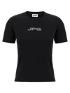 Jean Paul Gaultier The Black Jpg Baby Tee T-shirt Black