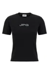 Jean Paul Gaultier Women Stretch Cotton T-shirt In Black